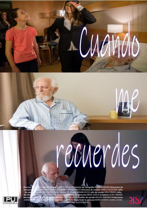 Cartel de Cuando me recuerdes Cartel de Cuando me recuerdes