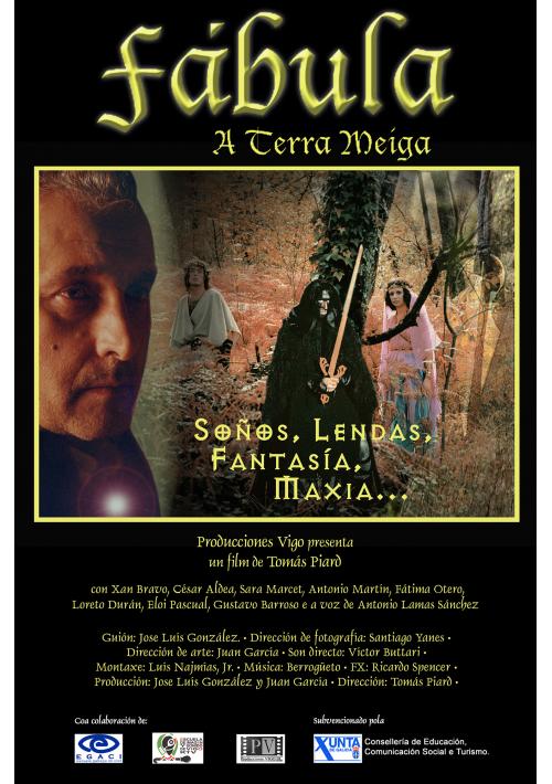 Cartel de Fábula. A terra meiga - Alén da maxia Cartel de Fábula. A terra meiga - Alén da maxia