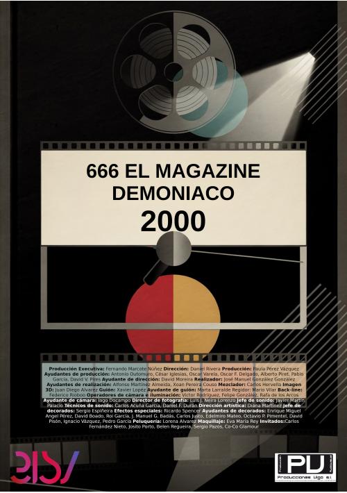 Cartel de 666 O magazine demoniaco Cartel de 666 O magazine demoniaco