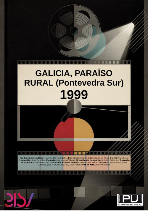 Cartel de Galicia paraíso rural Cartel de Galicia paraíso rural
